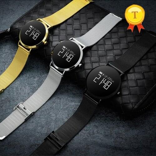 Top selling blood pressure smart bracelet heart rate fitness tracker OLED touch bluetooth smart band support Romanian language
