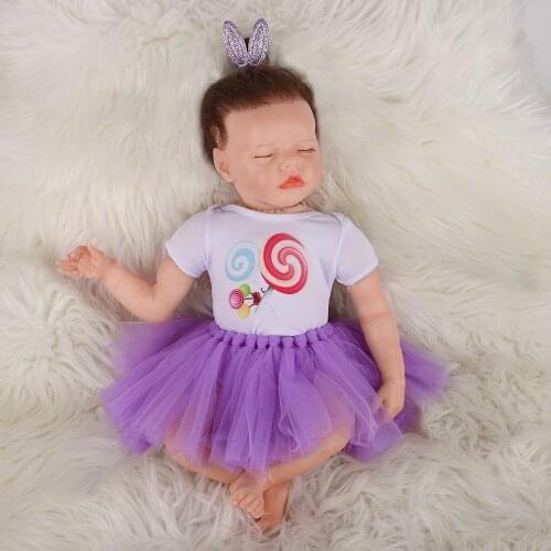 Soft Body Silicone Reborn Baby Doll Toys LikelifeNewborn Girl Toddler Babies Dolls House Play Bathe Toy Kids Gifts