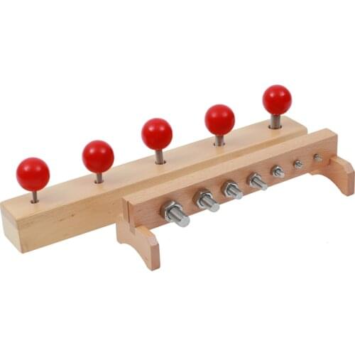 Montessori Baby Toy Screw Bolts Sets Screwdriver Practical Life Material Early Educational Toy For Toddlers Basic Skill Learning