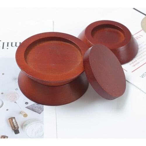 Set Of 8 Solid Wood Lift Furniture Risers Bed Risers Wood Table Risers Chair Risers Furniture Cups Home Improvement