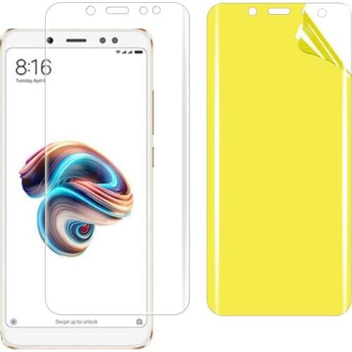 Full Soft Protection Film For Xiaomi Redmi Note 5 5A 4 4X 6 7 8 Pro Screen Protector On Redmi 8 8A Note 7 5 8 Pro Hydrogel Film