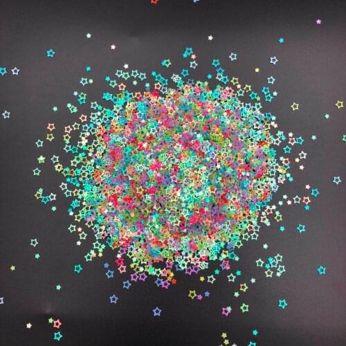 Mixed color/15 grams Sequins PVC Flat for DIY Card Making Craft Color Collection