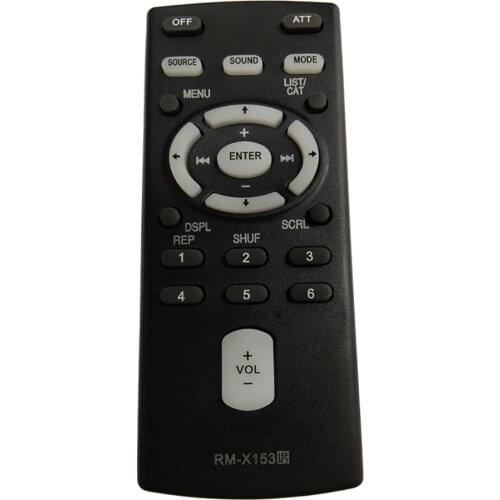 RM-X153 Remote Control Replace For Sony Car Audio RM-X151 RM-X154 CDX-R505X CDX-R5715X CDX-R6750