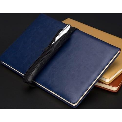Notebook pen case Business Luxury Leather Pen Pencil Case Fountain Pen Case Storage For Single Pen Office School Supplies