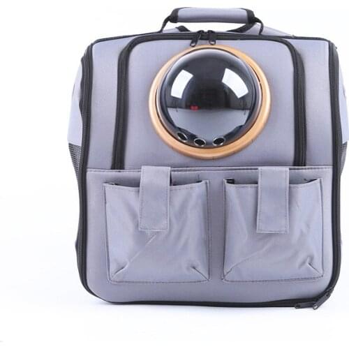 Dog Backpack pet space backpack go out portable pet bag breathable cat bag Dog Backpack pet supplies carry small pet bag