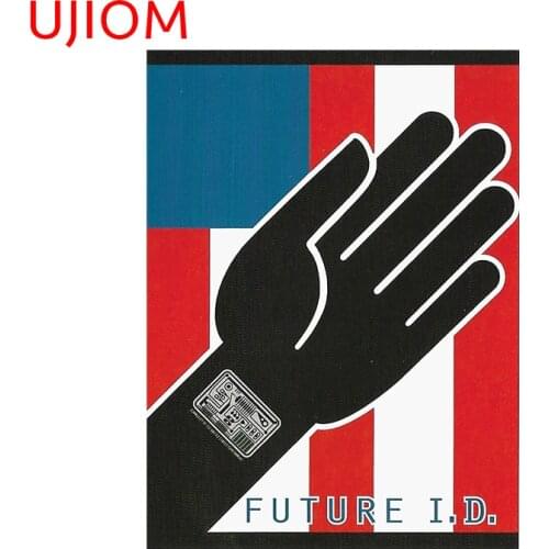 UJIOM One Hand Wallsticker Wall PVC Waterproof Decal Vinyl Wall Art Decal Home Decoration Kids Bedroom Wall Wallstickers Decor