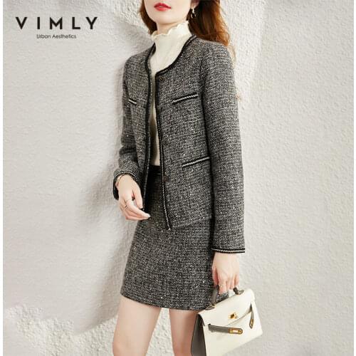 Vimly Women's Suits With A Skirt