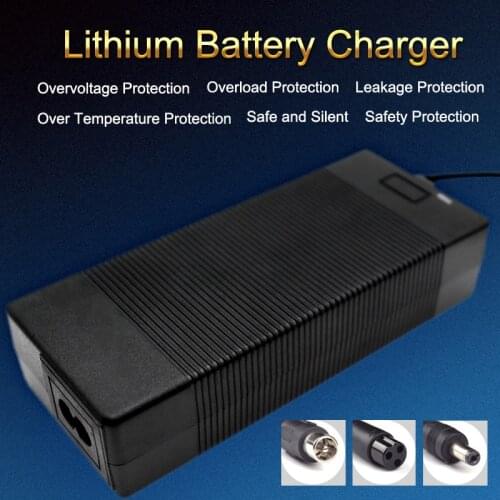 36V2A Lithium Battery Charger 10S 42V2A DC5.5 / Aviation Head/DC8.0 Lithium Battery Charger for Scooter, Balance Car