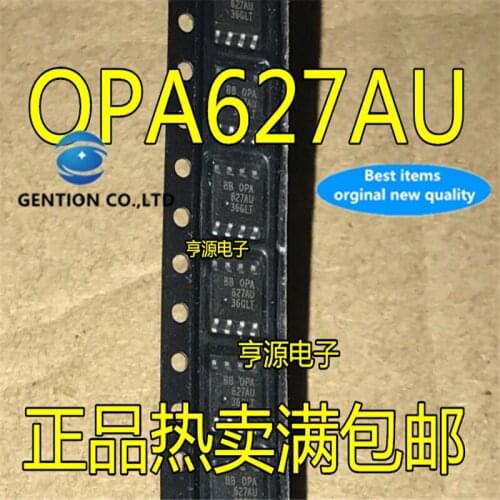 5Pcs OPA627AU OPA627 SOP-8 Precision Op Amp IC in stock 100% new and original