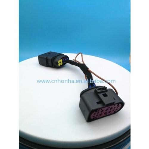 Car HID Xenon Headlight 10 to 14 Pin Connector Adapter