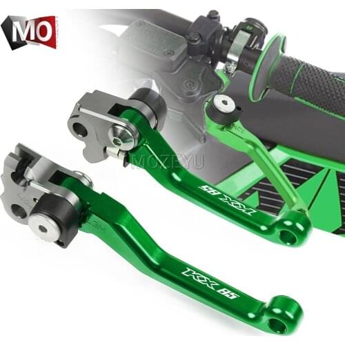For KAWASAKI KX85 KX 85 2001-2018 2002 2003 2004 2005 2006 2007 2008 CNC Pivot Brake Clutch Levers Motorcycle DirtBike Motocross
