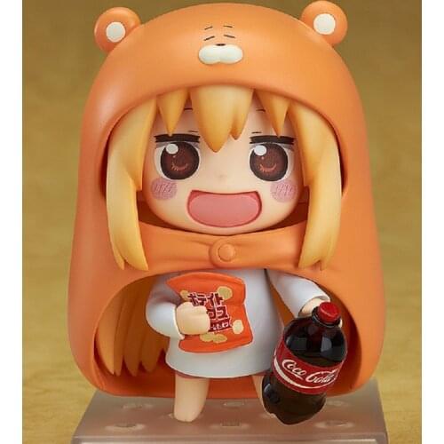 10cm Himouto Umaru-chan New Umaru #524 Anime Action Figure PVC toys Collection figures for friends gifts