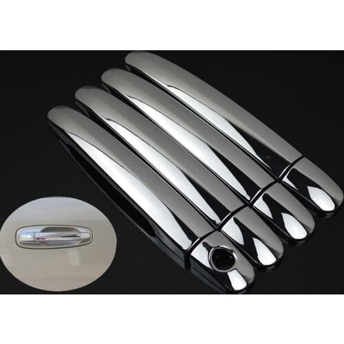 FUNDUOO For Chevrolet Lacetti / Optra / Estate / Nubira 2004 2005 2006 2007 2008 2009 New Chrome Door Handle Cover Trim Sticker