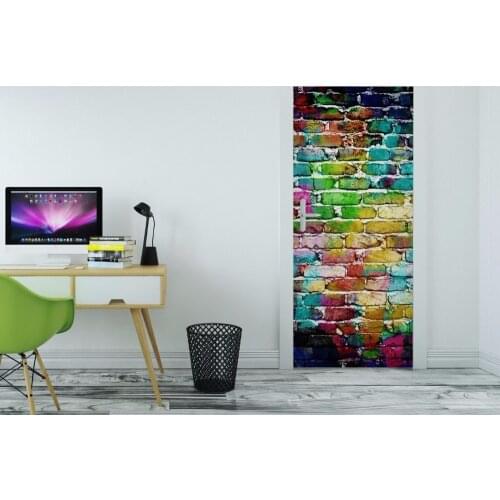 HAN&CHENG Brick Wall Stickers