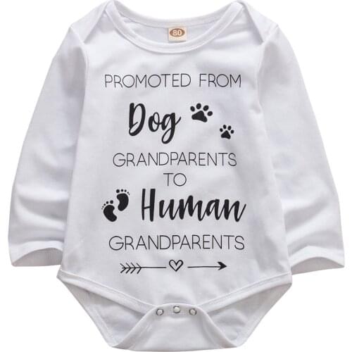 0-18M Toddler Newborn Baby Girls Long Sleeve Cotton Bodysuit Jumpsuit One Piece Playsuit Autumn Infant Letter Outfits Sunsuit