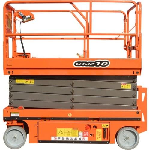 China Qiyun CE&ISO Approved 6m Load Capacity 550kg Hydraulic Automatic Battery Power Self Propelled Scissor Lift with OEM&ODM