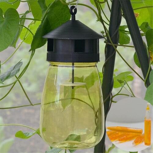 Fruit fly trap Reusable Pest Repeller Killer Hanging On Tree Garden Tools Insects Flies Hornet Trap Catcher Drop Shipping