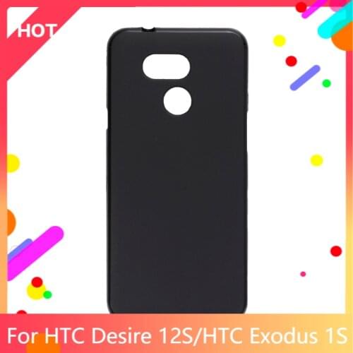 Desire 12S Case Matte Soft Silicone TPU Back Cover For HTC Exodus 1S Phone Case Slim shockproof