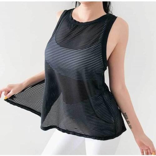 Tank Tops Womens Yoga Sports Shirt for Sports Bras Training Fitness Clothes Sleeveless Gym Shirt for Running Jogging Sportswear