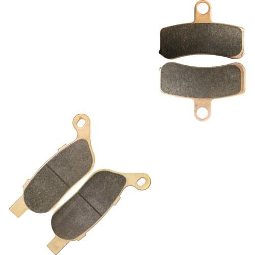 Brake Pads Set fit HARLEY Street FXDWG 1584 Dyna Wide Glide Spoke wheels 2010 2011 2012 2013 2014 2015 Front Rear