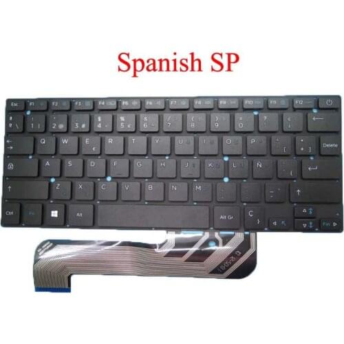Laptop SP Keyboard 0280DD YX-K2000 G151111 34280B048 YXT-NB92-08 MB27716022 YXT-NB93-63 XK-HS009 Spanish black without frame new