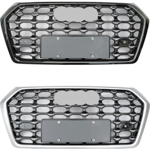 New Arrival Diamond Hood Grille For Audi Q5 2018-2021 Facelift AUDI RSQ5 Front Grille