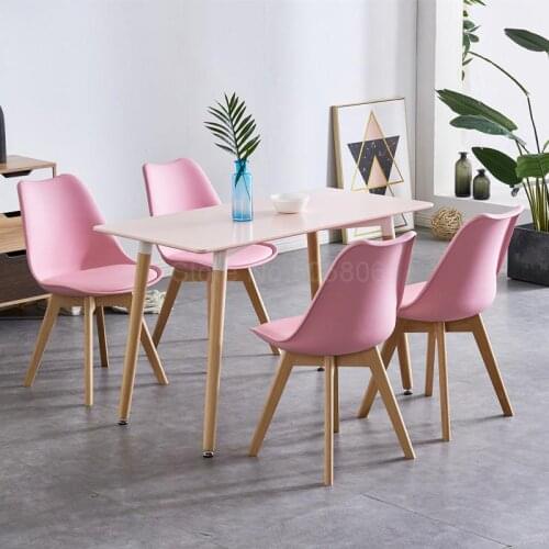 Nordic table small square table small apartment table simple solid wood casual coffee table and chairs combination
