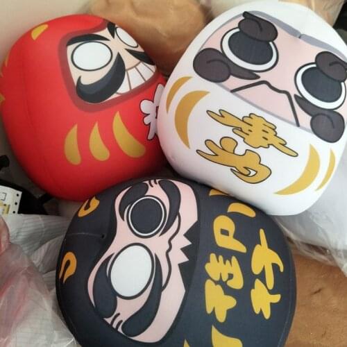 Super Soft Stretch Nano Particles Japanese Anime Surrounding Daruma Doll Sofa Pillow/Cushion Children Plush Toys Stuffed toys