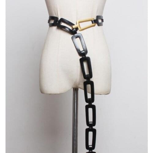 Womens runway fashion PU leather Cummerbunds female Dress Corsets Waistband Belts decoration wide belt R2495