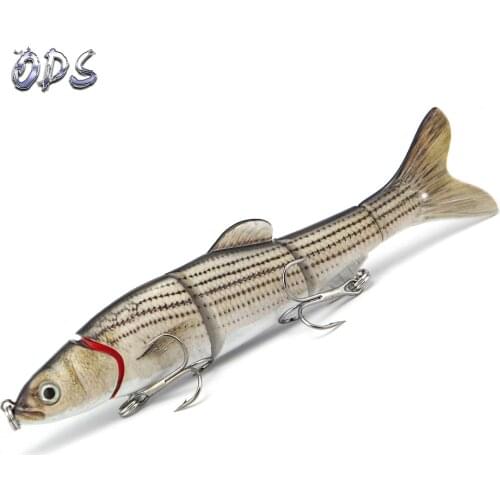 40g 165mm ABS Plastic 5 Five Section Lure Swim baits Fishing lure segement Artificial swimbait Lure Fishing Lure for saltwater