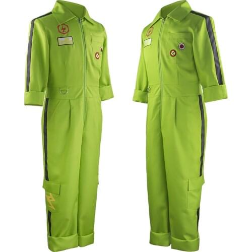 Anime cosplay Super DanganRonpa2 Kazuichi Souda Cosplay Costume Full Set Outfit Men Women Jumpsuit Halloween costumes for man