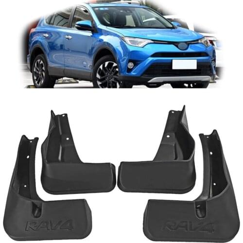 4Pcs For Toyota RAV4 2016 2017 2018 Car Mudflaps Mudguards Splash Mud Flaps Guards Front + Rear