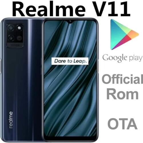 DHL Fast Delivery Realme V11 5G Smart Phone Fingerprint Face ID 3 Cameras 5000mAh 18W Charger 6.5" Sceen 6GB RAM 128GB ROM OTG