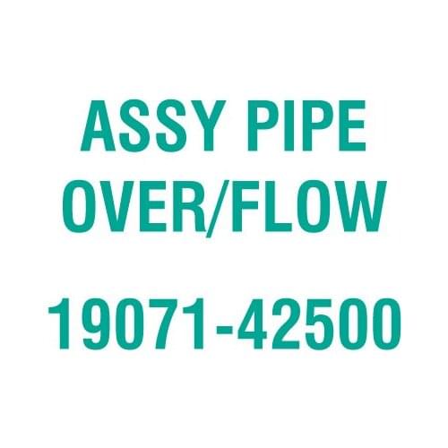 For Kubota 19071-42500 ASSY PIPE OVER/FLOW