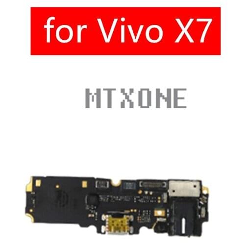 For Vivo X7 USB Charger Connector Flex Cable Microphone USB Charging Dock PCB Board Flex Cable Repair Parts