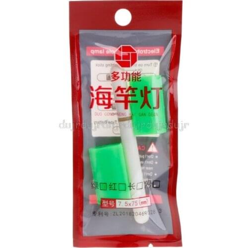 Fishing Electronic Rod Luminous Stick Light LED Removable Waterproof Float Tackle Night Tackle Plastic Without Battery N06