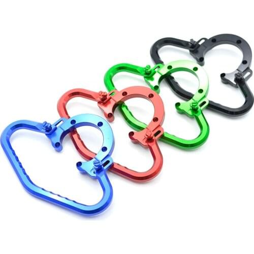 Scalable Motorcycle Passenger Handgrips Hand Grip Tank Grab Bar Handles Armrest For Suzuki GSXR 600 2004 - 2013 2005 2006 2007