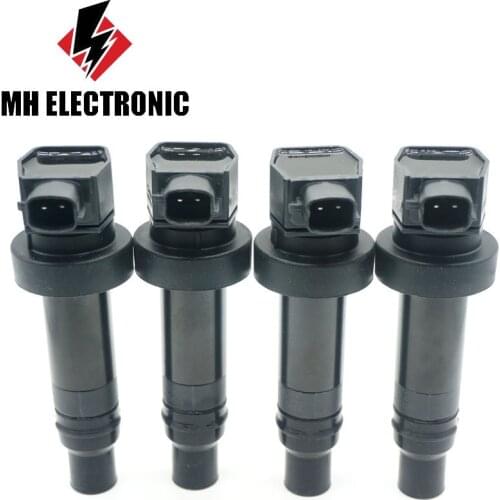 MH ELECTRONIC 4Pcs/Lot Ignition Coil 27301-2B010 273012B010 27301 2B010 For Hyundai For Kia Motor 10-11 For Kia Soul 1.6L