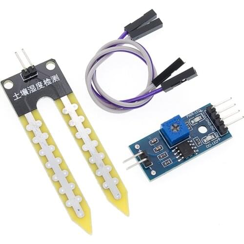 Soil Moisture Hygrometer Detection Humidity Sensor Module Development Board DIY Robot Smart Car for arduino