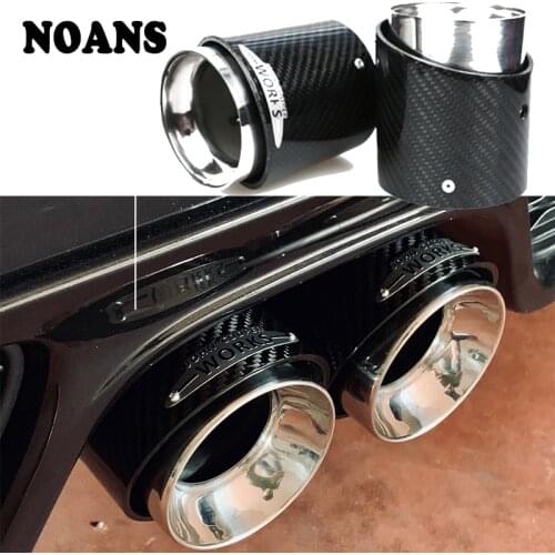 For Mini Cooper F60 R60 R61 F54 F55 F56 F57 R55 R56 R57 R58 R59 S JCW Carbon Fiber Exhaust Pipe Tip Top Quality Car Accessories