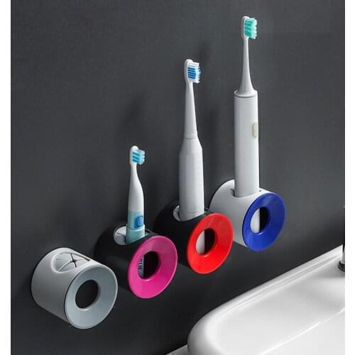 New Electric Toothbrush Holder Wall Self-adhesive Storage Base Stand Shaver Kids Tooth Brush Storage Rack Bathroom Accessories
