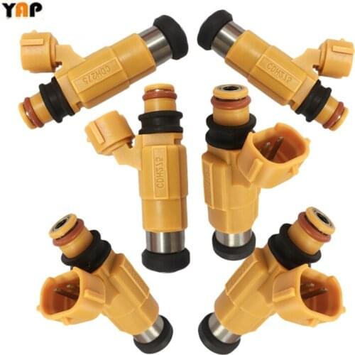 NEW Fuel Injector (6) FOR FITMitsubishi Montero Sport Diamante Eclipse Galant 2.4L 3.0L 3.5L 6G72 V6 CDH275 MD319792 1997-2014