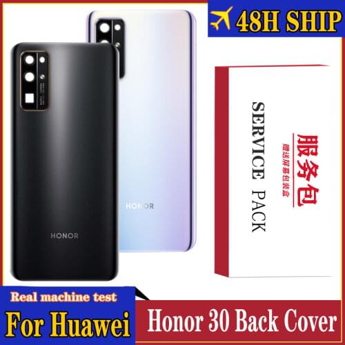 Original Back Housing Replacement for HUAWEI Honor 30 Back Cover Battery for Huawei Honor 30 Glass adhesive Sticker