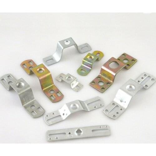 20pcs Ceiling Plate Metal Base For Lamp Arch-Shaped Fixed Chassis Back Strip DIY Lighting Accessories