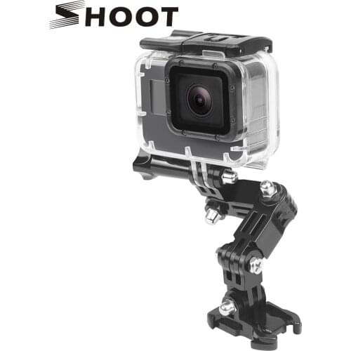SHOOT 4 Way Adjustable Pivot Arm Tripod Mount for GoPro Hero8 7 6 5 Black Xiaomi Yi 4K Sjcam Sj4000 Eken Go Pro Hero 5 Accessory