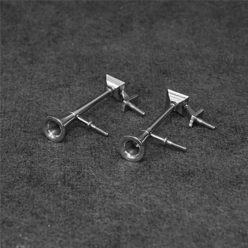 Stainless Steel Siren Horn Whistle for Tamiya Volvo FH16 1/14 RC Truck & for Tamiya Regal Trailer & Personal DIY Modified Car