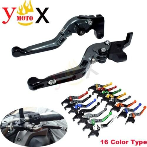 CNC Folding Extendable Brake Clutch Lever For Triumph 675 STREET TRIPLE 2008-2015 DAYTONA 955i 600/650 04-06 SPEED FOUR 05-2006