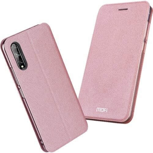 Mofi Slim Flip Cases For Huawei Y8P Case For Huawei Y8P 2020 Cover PU Leather + TPU Funda Coque