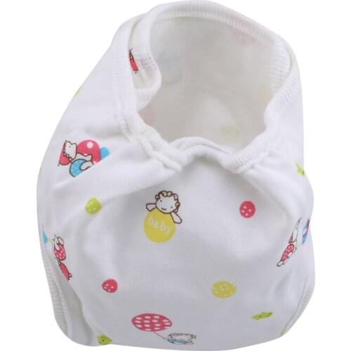Waterproof Cotton Baby Nappies Diaper Newborn Infant Traning Panties Diapers Pocket Reusable Washable Cloth Diapers Nappy Cover