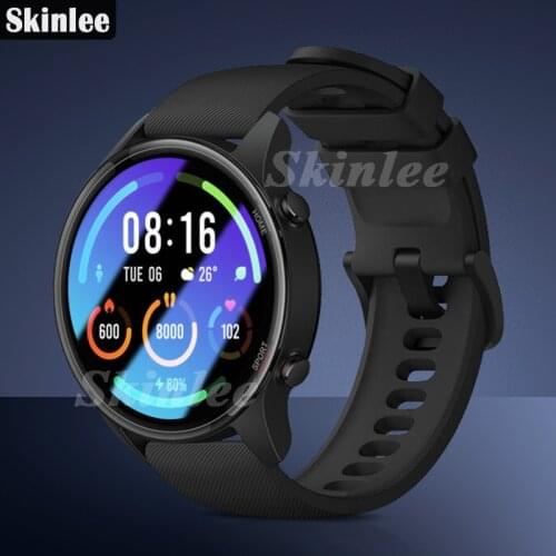 2 Pcs For Garmin Venu SQ Music Screen Protector Film Tempered Glass Smart Watch For Garmin Venu 2 Film Protection Case